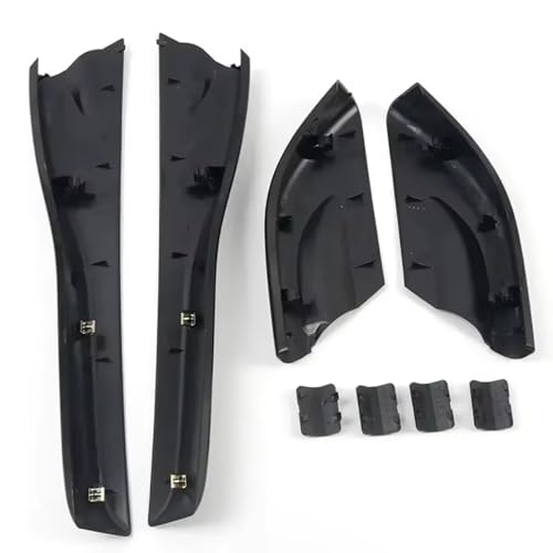Embouts de barre de toit Hyundai Tucson 2004-2008 cache plastique noir - 5