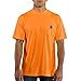 Carhartt Men's High Visibility Force Color Enhanced Short Sleeve Tee,Brite Orange,X-Large