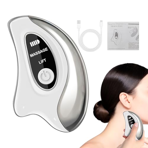 Massageur électrique de gua sha relaxant contre les traits fatigués