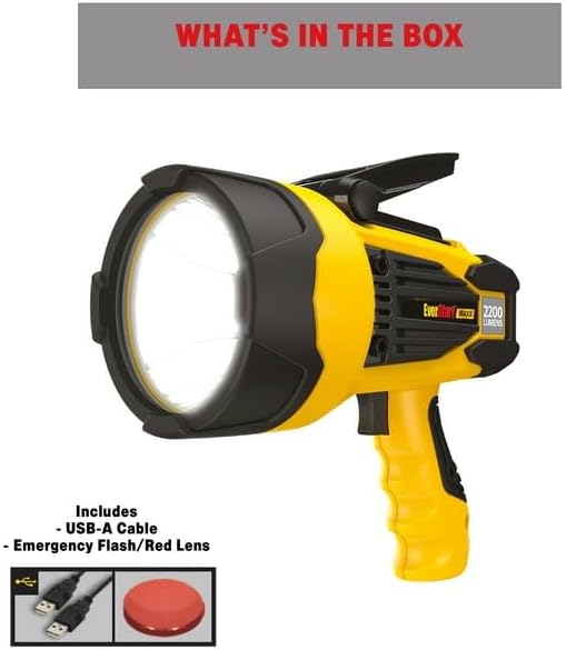 Contents of the FYNORI Maxx SL10LEDE spotlight box