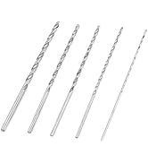 Set de pointes extra longues pointe hélicoïdale en acier à haute vitesse pointe hélicoïdale diamètre ...