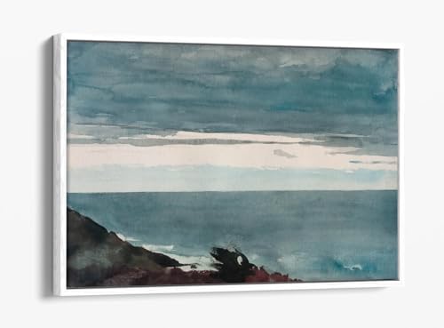 Winslow Homer Prouts Neck Evening impression toile décoration murale