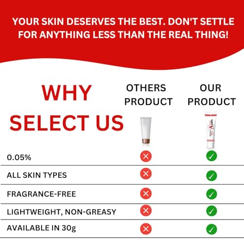 Image of Retinol Pro Night Cream 0.05% Vitamin A Advanced Anti-Aging Moisturizer for Face Fine Lines Wrinkles Sun Spots Uneven Skin Tone 30 g 1.05 oz