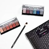 Set Ultimate Shadow Goals NYX Professional Makeup Set Paleta de Sombra de Ojos Ultimate Eye Shadow Duo, Formado Por 2 Paletas y un Pincel 985 g