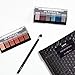 Produktbild NYX PROFESSIONAL MAKEUP Lidschattenset - Ultimate Shadow Goals, Lidschattenpalletten und Brush, 2 x 7,2 g, Mini Warm Neutrals 01, Mini Ash 04, 370 g 3600551028187