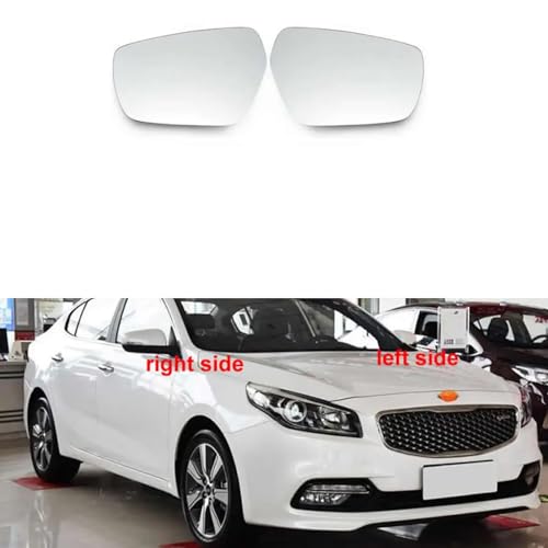 Cristal térmico derecho para Kia K4 2014-2017 que elimina el vaho del espejo retrovisor exterior 2