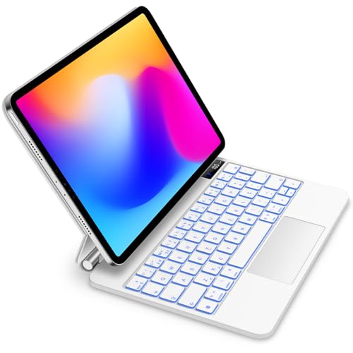 BETTDOW Capa com Teclado e Trackpad para iPad Pro de