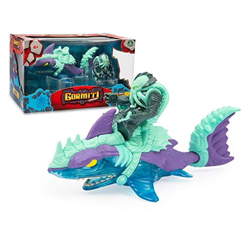Gormiti - Sea Beast Megalodox + Lord Poivrons de 7 cm, Pack de 2