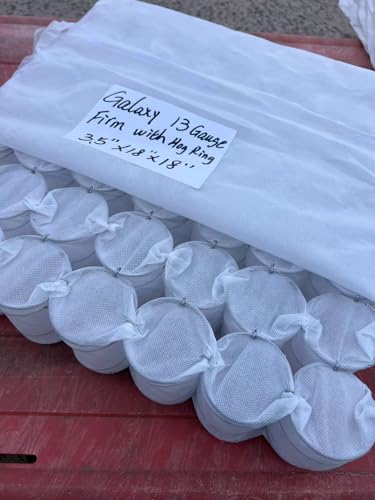 Galaxy Supply Inc. Upholstery 13 Gauge with Hog Ring, Pocket Spring Unit, Marshall Spring Unit, Innerspring Unit. (5)