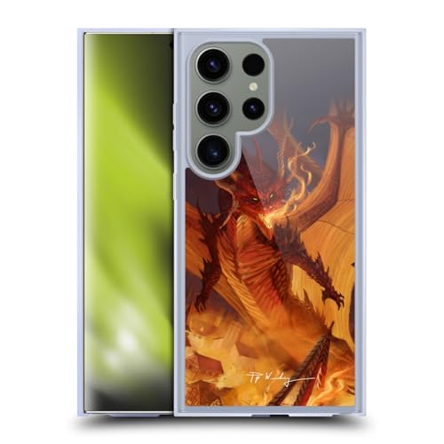 Coque antichoc Samsung S24 Ultra MagSafe fine en gel protégeant des chutes avec motif dragon
