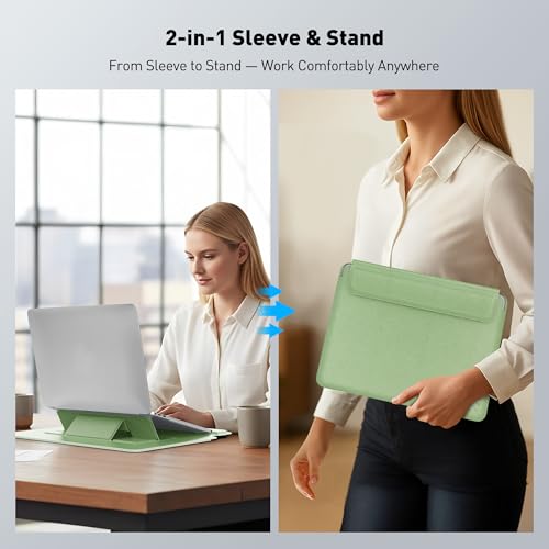 Funda para portátil que evita el dolor cervical gracias a su soporte ajustable 2