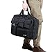 Lifewit 17 inch Men's Military Laptop Messenger Bag Multifunction Tactical Briefcase Computer Shoulder Handbags Pilot Bag, Black