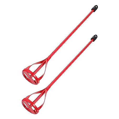 jojofuny 2pcs Paint Shaker Cement Stirring Rod Cement Mixing Rod Paint Mixing Rod Mixer Paint Mixer Coating Mixer Fitting Paint Stirring Rod Cement Mixing Paddle Stirring Paddle