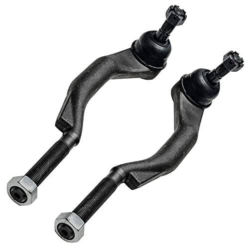 Image of Detroit Axle - 8pc Front Suspension Kit for Chevy Trailblazer GMC Envoy Buick Rainier Isuzu Ascender Saab 9-7X, 2 Ready Struts 4 Upper & Lower Ball Joints 2 Outer Tie Rod End Links Replacement