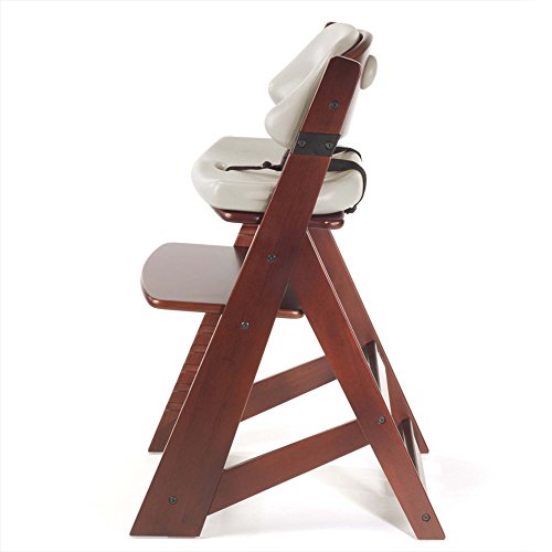 Keekaroo Height Right Kid's Chair With Comfort Cushions, Mahogany/Vanilla (0055219Kr-0001) #TOP1