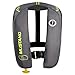 MUSTANG SURVIVAL - M.I.T. 100 Auto Activated PFD for Adults (Gray-Fluorescent Yellow Green - One Size Fits All) Co2 Activated Within 10 Seconds After Being immersed in Water, 26 lb. of Buoyancy
