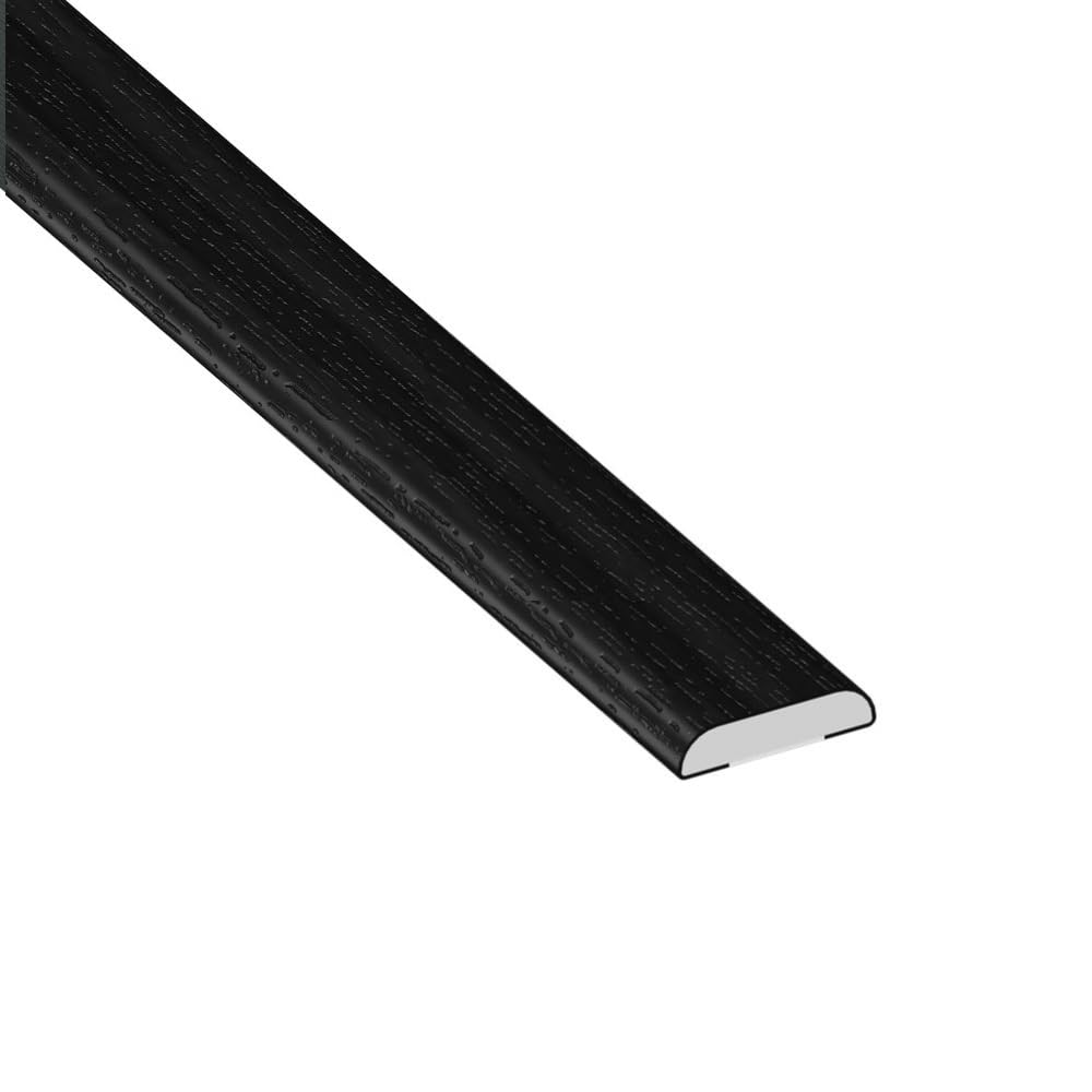 D Mould Trim 5m x 25mm - Black Ash UPVC Plastic Architrave Window Finishing Trim