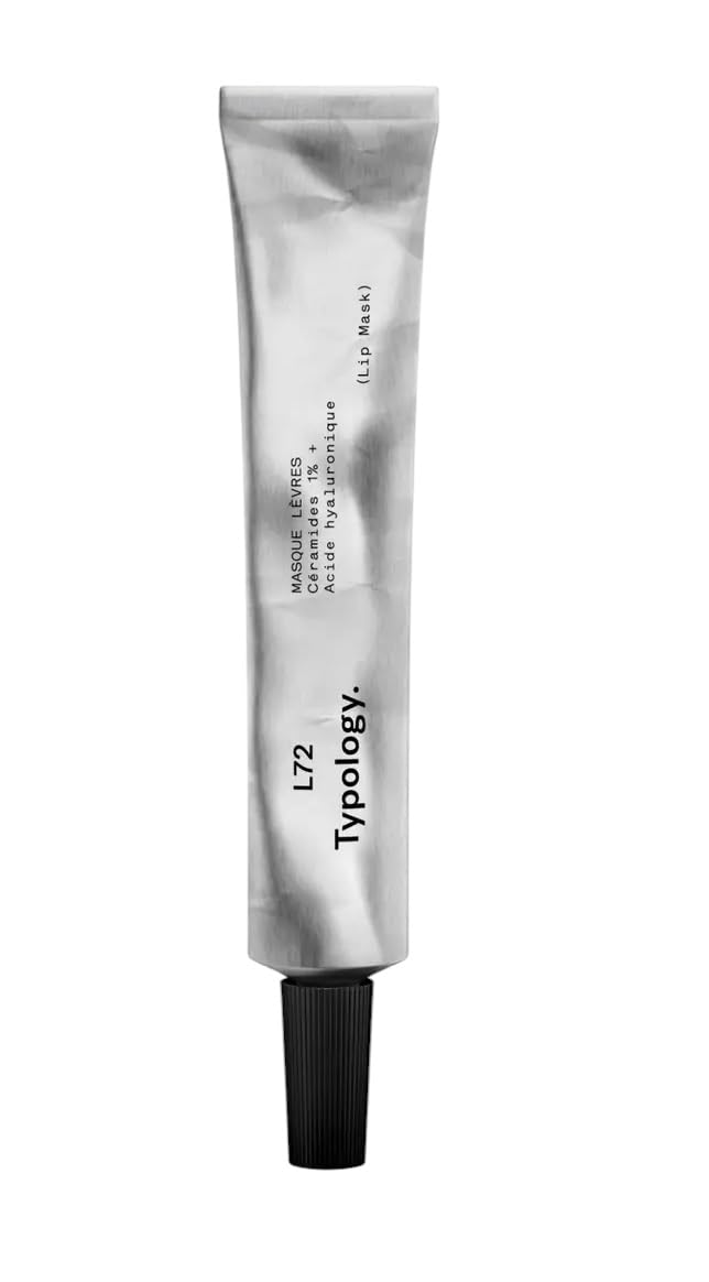 Typology L72 Overnight Repairing Lip Mask, 1% Ceramides and Hyaluronic Acid