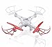 Akaso X5C 4-Channel 2.4-GHz 6-Axis Gyro Headless 360-Degree 3D Rolling Mode RC Drone Quadcopter with HD Camera, Micro SD Card and Blades Propellers