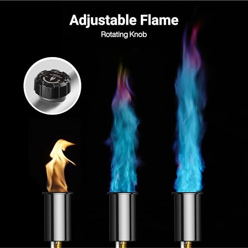 ThermoMaven Propane Torch with One-Touch Max Fire, Cooking Blow Torch Gun with a Safety Lock, Charcoal Lighter, Flame Thrower, Kitchen Food Torch Head for Grill, Sous Vide, BBQ (Tank Not Included) by ThermoMaven - Image 6