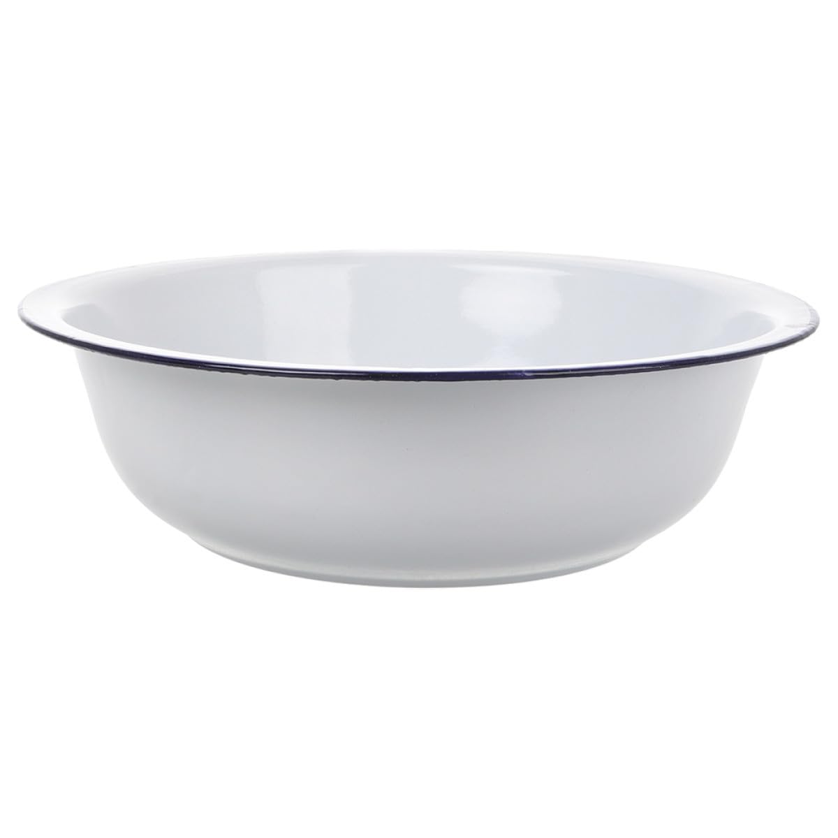 KALLORY Palangana Esmaltada para Cocina Vintage de Gran Capacidad Multifuncional y Fácil de Limpiar Adecuado para Lavar Verduras y Amasar Masa