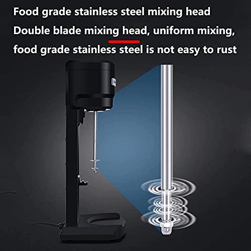 Bdesign Elektrische DREI-Kopf-Milch-Shaker-Maschine 2-Geschwindigkeiten Smoothie Maker Mixer 8500 RPM-Getränk-Mischer… – Bild 4