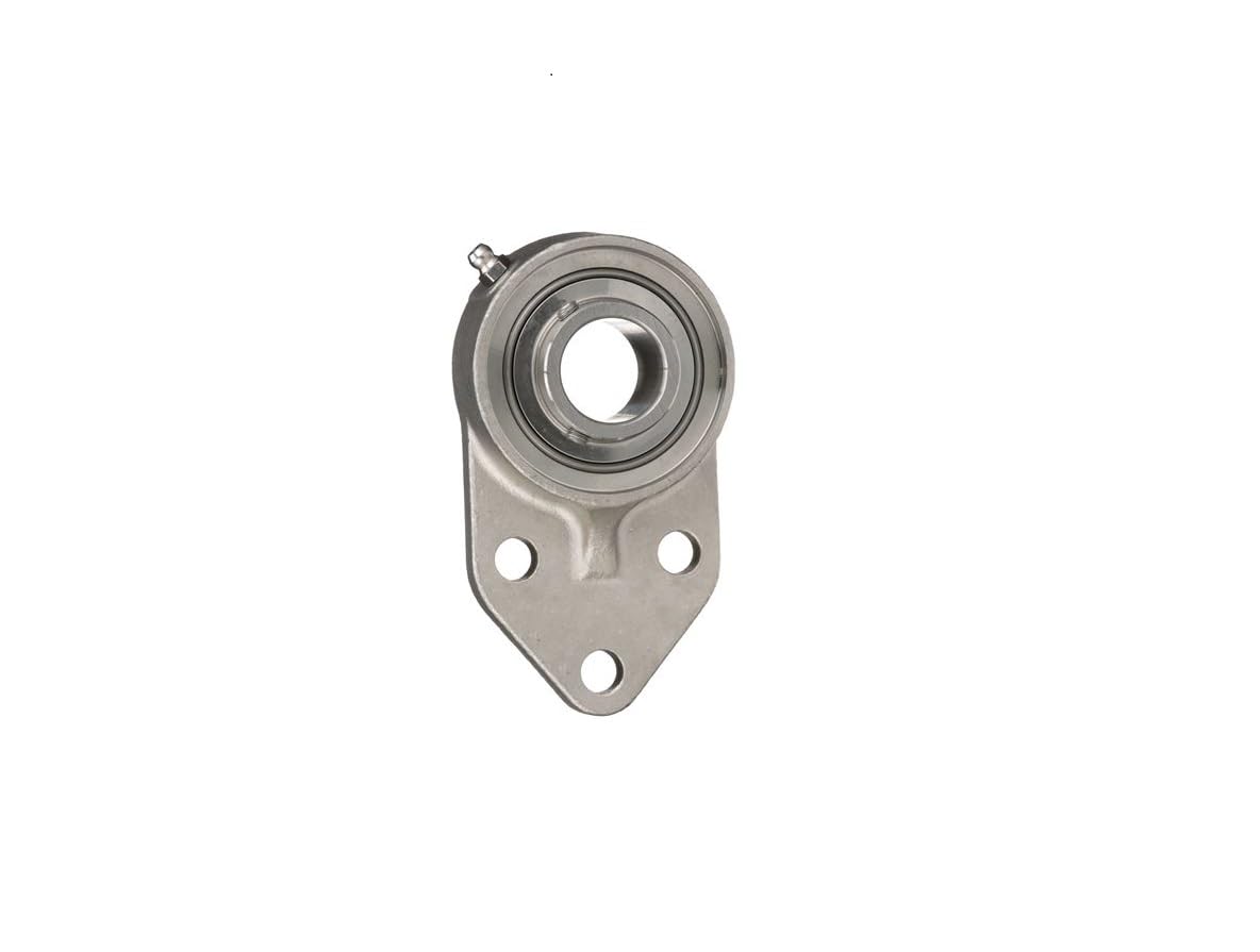 SUCFB205-16 1" ID Pillow Block Bearing Stainless Steel UCFB205-16 Double Seals 3-Bolts Mounting SSUCFB205-16