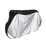 Hemobllo Regendichte Autoabdeckung Fahrradabdeckung Wasserdichte Fahrradabdeckung Outdoor Fahrradschutzhülle Für Den Fahrradschutz Schwarz