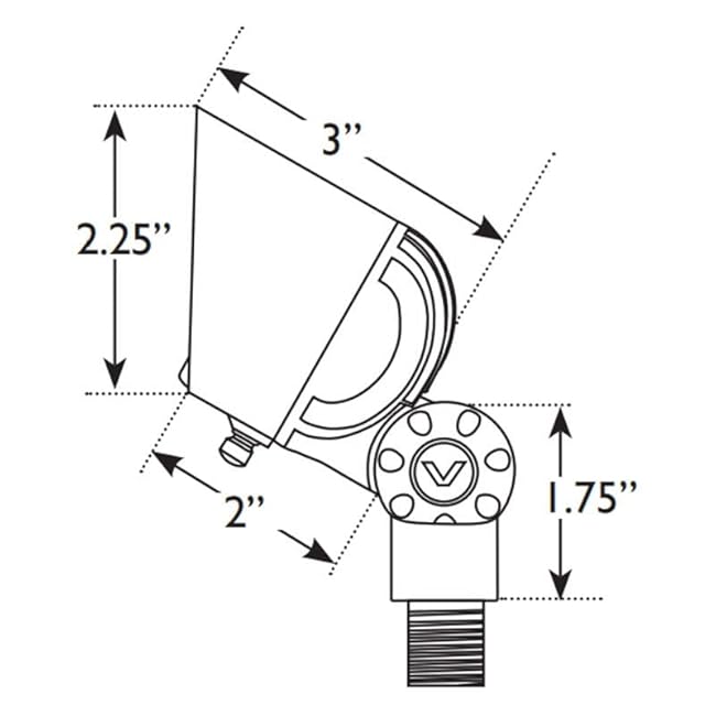 VOLT G4 Infiniti LED Outdoor Spotlight 2700K Warm White
