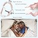 Satin Mask Strap Covers, Mask Frame Covers Compatible with DreamWear or ResMed AirFit Silky Satin Headgear Cover Set C P A Accessories & Supplies Face Cushion Pads for Reduce Red Marks (Pink)