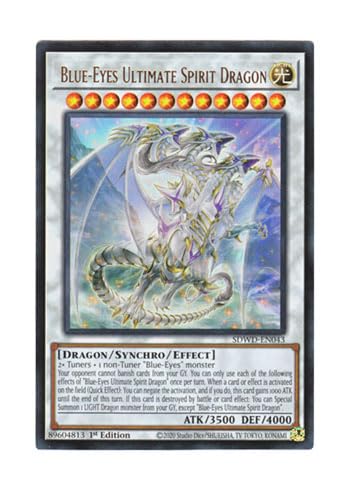 �p��� SDWD-EN043 Blue-Eyes Ultimate Spirit Dragon ��̋��ɗ엳 (�E���g�����A) 1st Edition