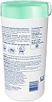 Wet Ones Unscented Hand and Face Wipes| Sensitive Skin Travel Wipes |Hypoallergenic| With Cucumber, Chamomile| Gentle on Skin | Alcohol & Scent-free Wet Wipes| Travel Essentials, 40 Count Canister