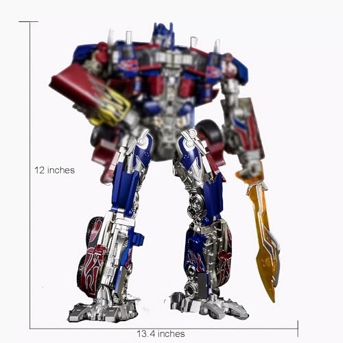 Image of WAIKYTOY Deformation Robot Toys, Oversized 12-Inch Action Figure Truck