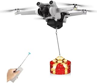 Tortoise Airdrop System Payload Transport Delivery Device For Dji Mavic Mini 3 Pro/Mini Se/Mini 2 Accessories, Drone Gift Rescue Supplies Fishing Line Bait Release And Drop Device