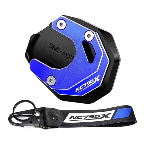 Plaque d'Extension Béquille pour Moto NC750X en Aluminium CNC Haute Précision