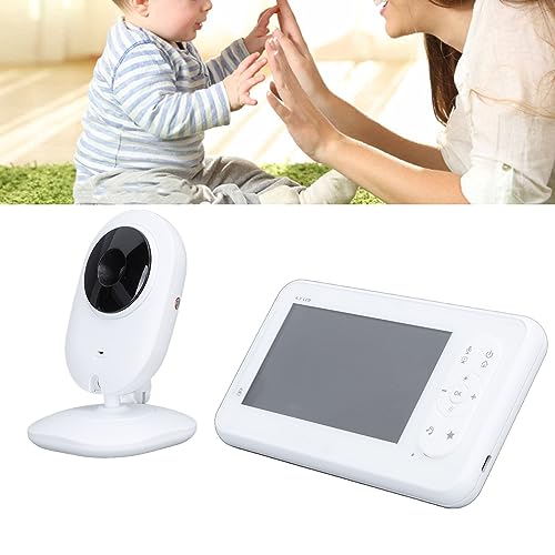 Monitor de bebê Sem Fio, Monitor de bebê Com Vídeo Bidirecional como Presente (plugue da ue)