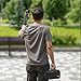 Carrying Bag Pouch Backpack Travel Large Soft Case for Insta 360 Go Ultra X5 X4 Wave Organizer Multilayer Storage For DJI Osmo Mobile 7/7P For Gopro hero 13 12 11 Accessories with Shoulder Strap