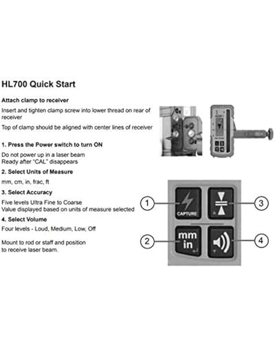 Spectra Precision HL700 Digital Readout Receiver thumb #6