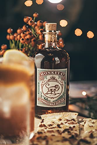 Monkey 47 Schwarzwald Sloe Gin - Ultra Premium Sloe Gin mit feiner Fruchtnote - 1x 0,5 L | 500 ml (1er pack) – Bild 4