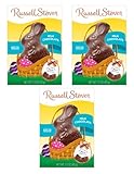 Milk Chocolate Bunnies - Pack of 3 - Perfect for Easter Baskets and For Sharing with Friends and Family - Great Taste - 1.5 oz Bunnies