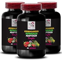 ADAPTOGEN Complex - ashwagandha Calming Root Blend, panax Ginseng Natural Formula, Astragalus Root Blend, holy Basil Leaf Capsules, rhodiola rosea adaptogen Support, maca Root Vegetarian 3Bot