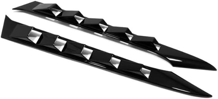 Car Accessories Fit for Nissan Sylphy Sentra 2020-2026 ABS Exterior Rear Windows Strip Sill Molding Cover Trim 2PCS Set (Glossy Black)