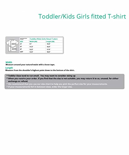 Tstars Flamingo 4th Birthday Gift for Four Year Old Toddler/Kids Girls' Fitted T-Shirt4