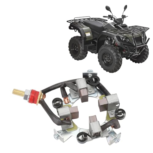 Kit de Escova de Carbono do Motor, Kit de Reparo de Suporte de Escova de Carbono de Furo Central de