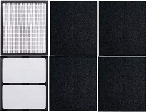 2 Pack Filter D with 4 Carbon Filters