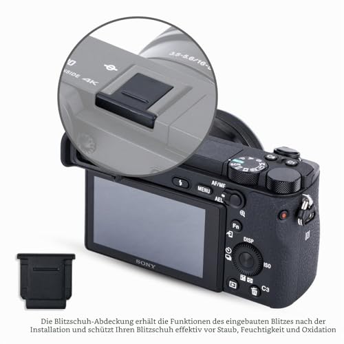 2 Stück E-Mount Gehäusedeckel & Objektivdeckel (hinten) Kit für Sony A6700 A6600 A6500 A6400 A6300 A6100 A6000 ZV-E10 ZV-E1 A7C 7CR A7 II III IV V A7R A7RII A7RIII A7RIV A7RV A7S A7SII A9 A1 und mehr