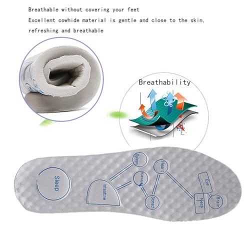 CLSQLXYJZC Women's Non Slip Nursing Shoes, Women Comfortable Slip-On Breathable Soft Bottom Leather Nurse Shoes, Fashionable Slip Resistant Non Tiring Feet, for Medical Workers, Doctors4