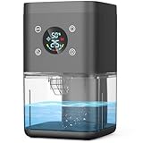 Deumidificatore 1800ML, Deumidificatore Casa Muffa, Desumidificatore silenzioso con timer, filtro e disiumidificazione intelligente, purificatore dell