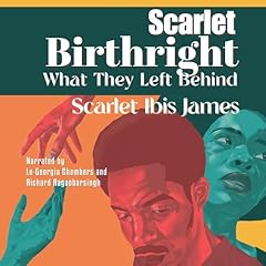 Scarlet Birthright: What They Left Behind Audiolibro Por Scarlet Ibis James arte de portada