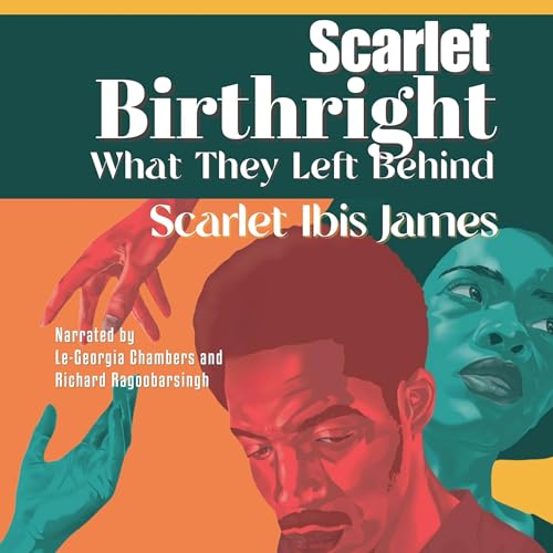 Diseño de la portada del título Scarlet Birthright: What They Left Behind